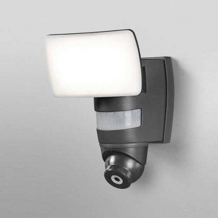 Ledvance - Spot LED cu senzor și cameră SMART + LED/24W/230V IP44 Wi-Fi