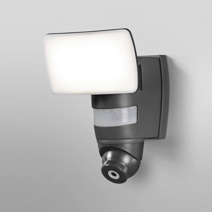 Ledvance - Spot LED cu senzor și cameră SMART + LED/24W/230V IP44 Wi-Fi