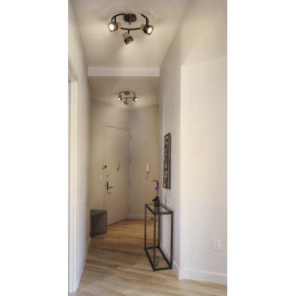 Ledvance - Spot LED DECOR CORK 3xGU10/3,4W/230V