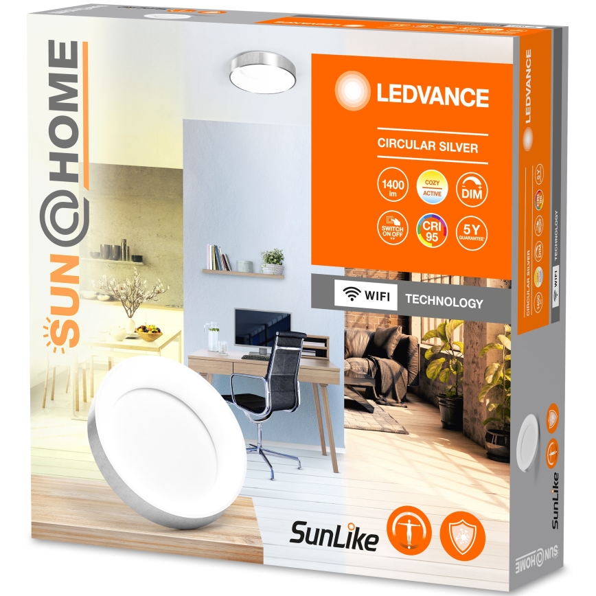 Ledvance - Plafonier LED reglabil SUN@HOME CIRCULAR LED/18,5W/230V Wi-Fi