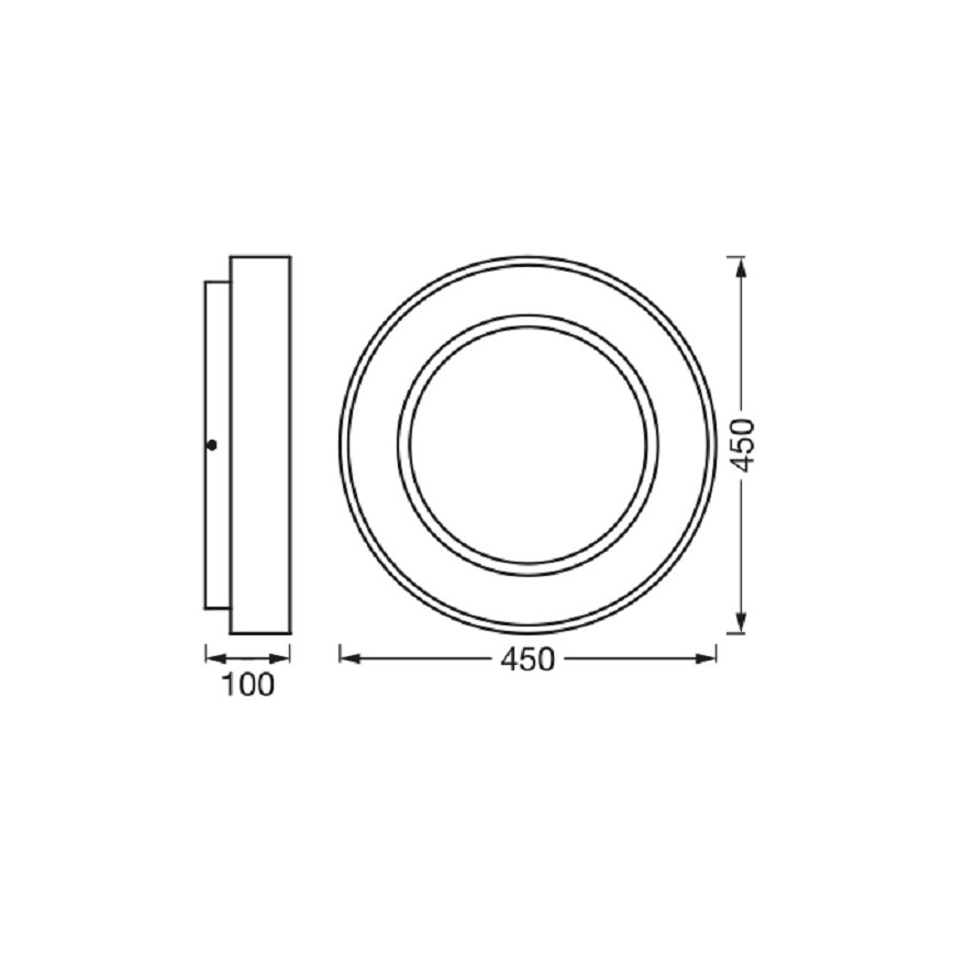 Ledvance - Plafonier LED reglabil SUN@HOME CIRCULAR LED/18,5W/230V Wi-Fi