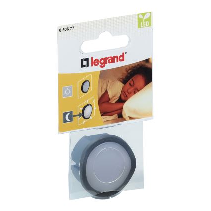 Legrand 50677 - LED Lampa de noapte dimmabila in priza LED/0,06W/230V negru
