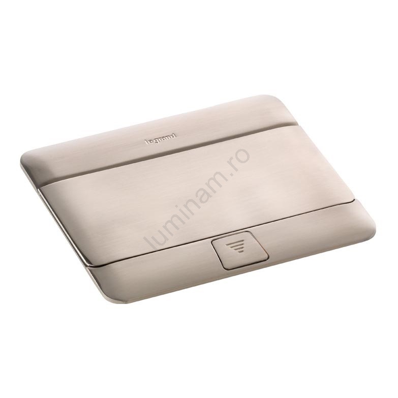 Legrand 54021 - Cadru priză pentru masă POP-UP 4M oțel | Luminam
