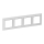 Legrand 754034 - Cadru pentru intrerupatoare VALENA LIFE 4P alb/crom