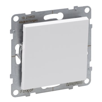 Legrand - Buton unipolar č. 1/0 fără ramă SUNO alb