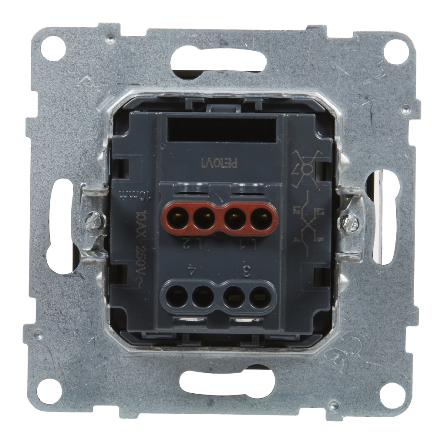 Legrand - Buton unipolar č. 1/0 fără ramă SUNO negru