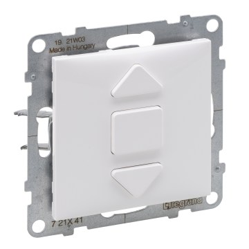 Legrand - Comandă pentru jaluzele fără ramă SUNO albă