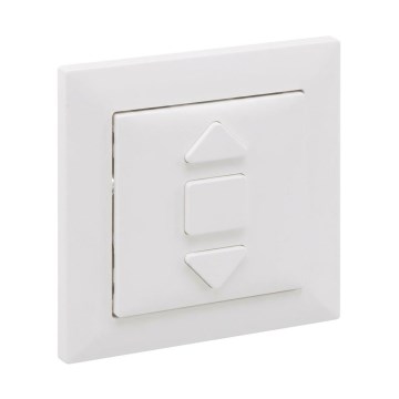 Legrand - Comutator pentru jaluzele cu ramă SUNO alb