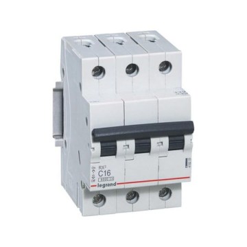 Legrand - Disjunctor trifazat RX3 3P C 16A 6000A