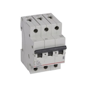 Legrand - Disjunctor trifazic RX3 3P C 20A 6000A