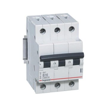 Legrand - Disjunctor tripolar RX3 3P B 16A 6000A