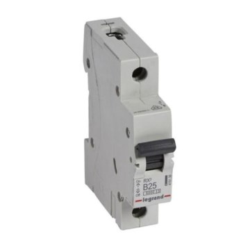 Legrand - întrerupător automat modular monopolar RX3 1P B 25 A 6000 A
