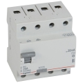 Legrand - Întrerupător diferențial 4 poli RX3 4P 25 A 30 mA AC