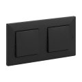 Legrand - Întrerupător dublu unipolar nr. 1 cu ramă NILOE STEP negru
