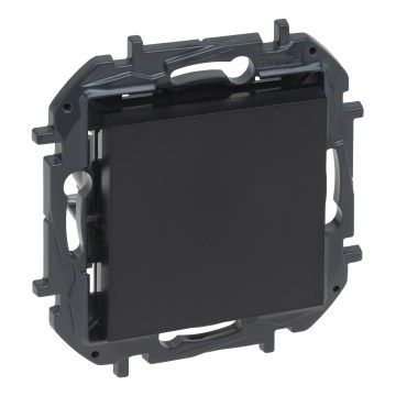 Legrand - Întrerupător pentru scări fără ramă nr. 6 NILOE STEP negru