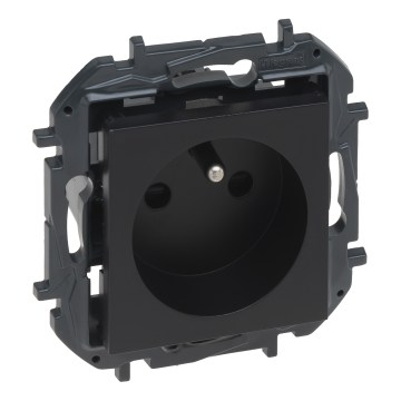 Legrand - Priză casnică fără ramă NILOE STEP 250V neagră
