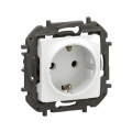 Legrand - Priză casnică SCHUKO fără ramă NILOE 250V albă
