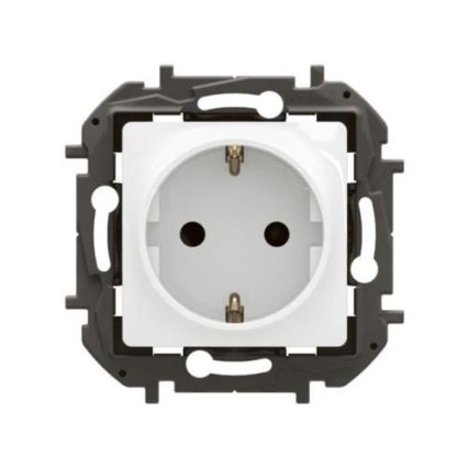 Legrand - Priză casnică SCHUKO fără ramă NILOE 250V albă