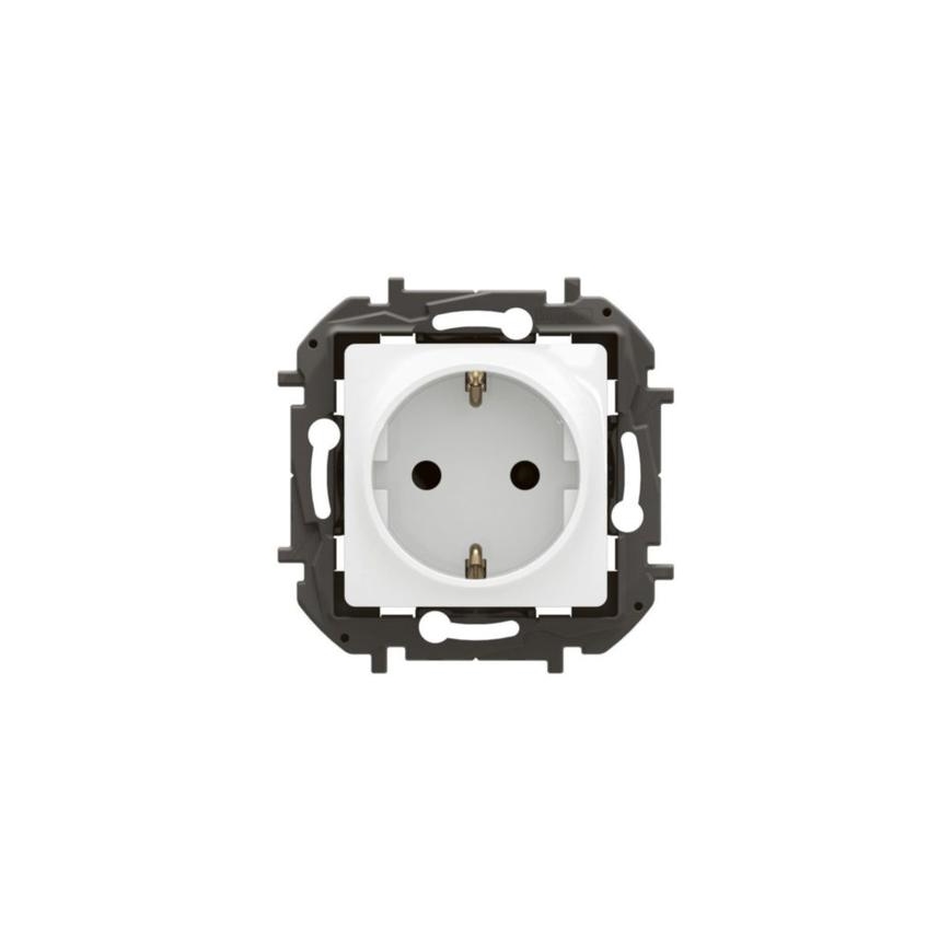 Legrand - Priză casnică SCHUKO fără ramă NILOE 250V albă