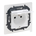 Legrand - Priză de exterior fără ramă, 250V/16A, NILOE STEP, IP44, albă