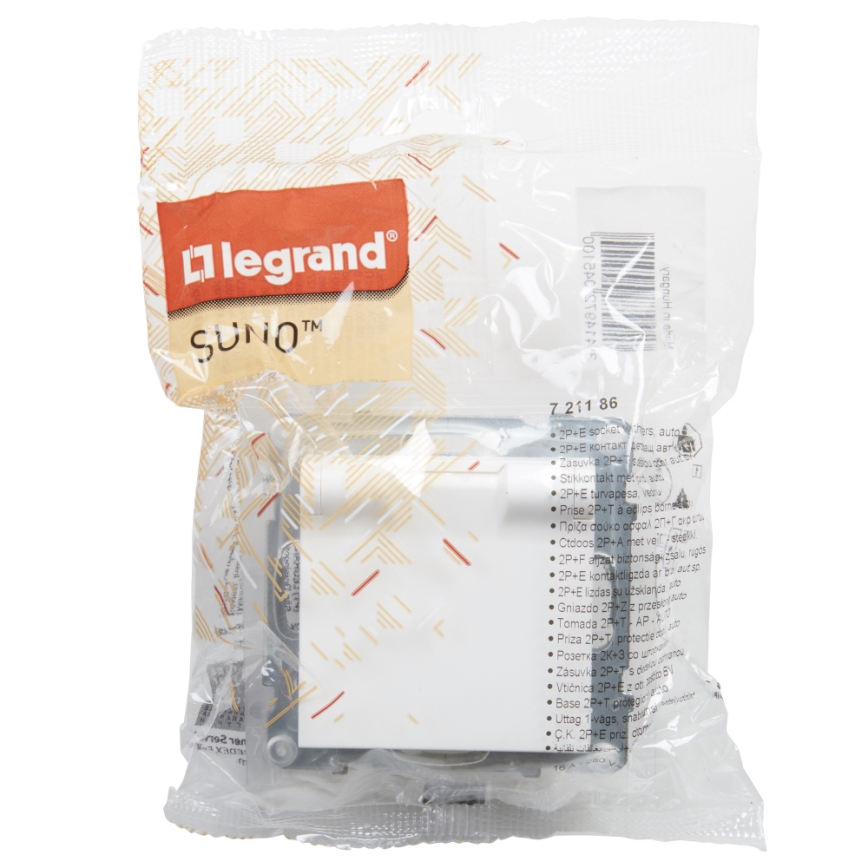 Legrand - Priză de exterior fără ramă 250V/16A NILOE STEP IP44 albă