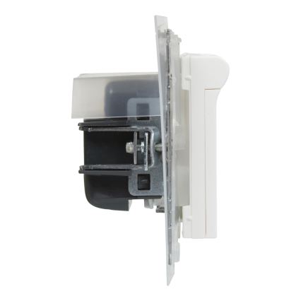 Legrand - Priză de exterior pentru locuință fără ramă NILOE STEP 250V IP44 albă