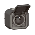 Legrand - Priză de exterior PLEXO 250V IP55 antracit