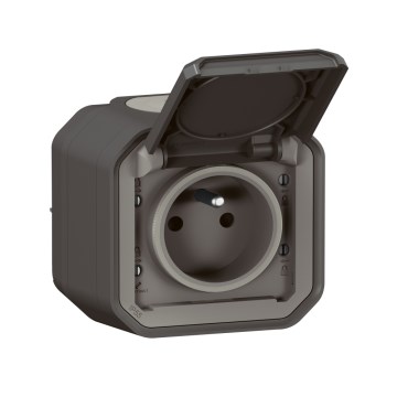 Legrand - Priză de exterior PLEXO 250V IP55 antracit