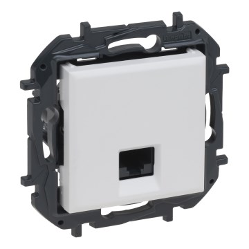 Legrand - Priză Ethernet RJ45 NILOE STEP fără ramă, alb