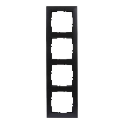 Legrand - Ramă pentru 4 module SUNO neagră