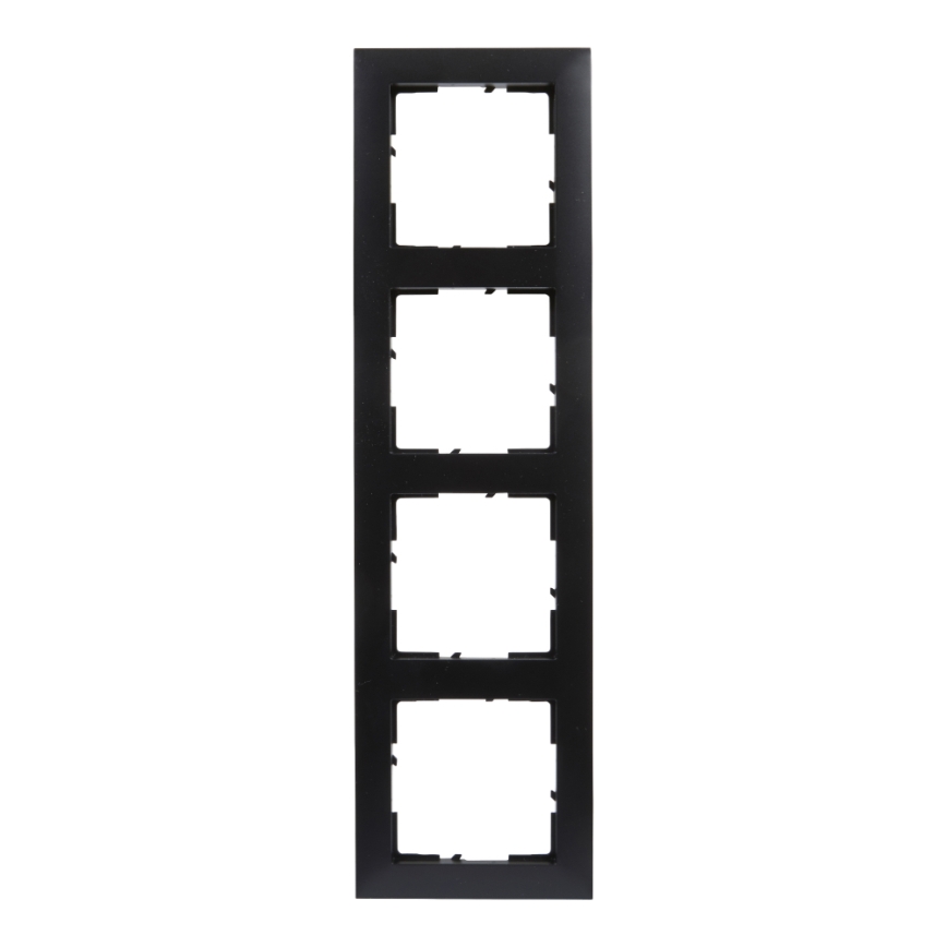 Legrand - Ramă pentru 4 module SUNO neagră
