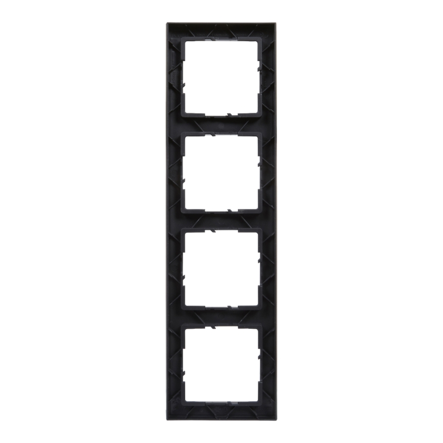 Legrand - Ramă pentru 4 module SUNO neagră