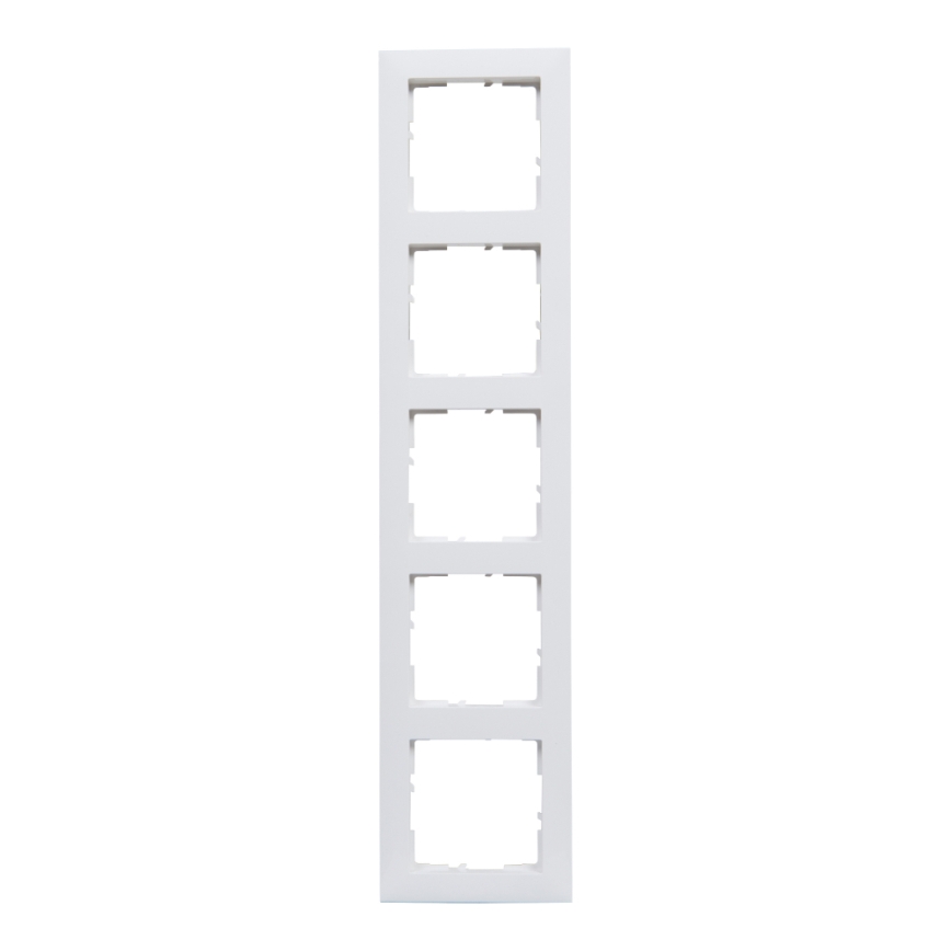 Legrand - Ramă pentru 5 module SUNO, albă