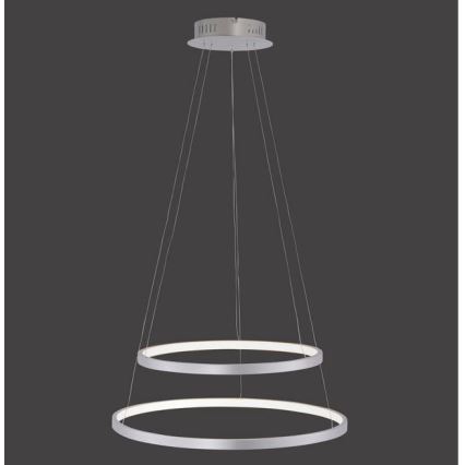 Leuchten Direkt 11525-21 - Lustră LED pe cablu CIRCLE 1xLED/15W/230V + LED/25W