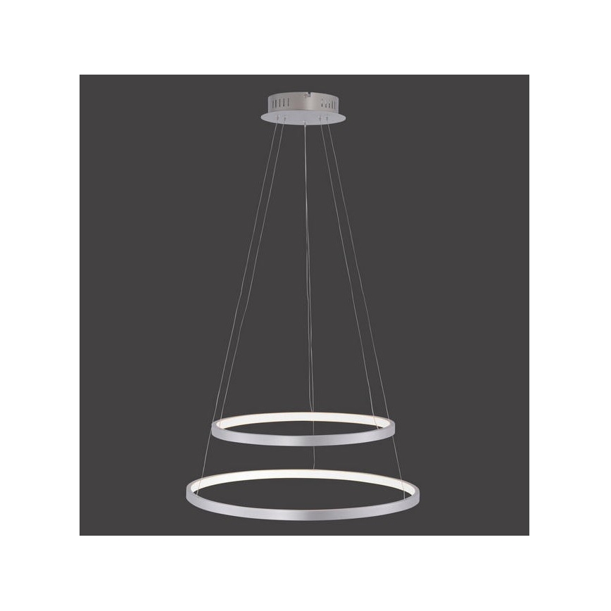 Leuchten Direkt 11525-21 - Lustră LED pe cablu CIRCLE 1xLED/15W/230V + LED/25W