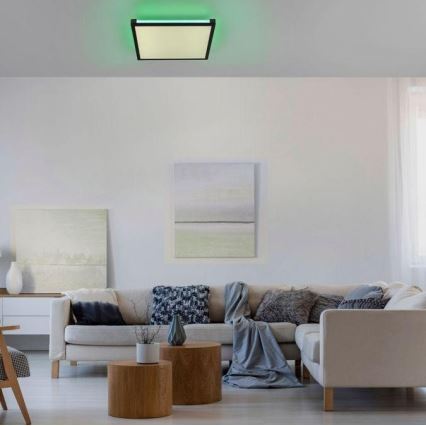 Leuchten Direkt 11621-18 - Plafonieră LED RGB reglabilă MARIO LED/24W/230V 2700-5000K cu telecomandă