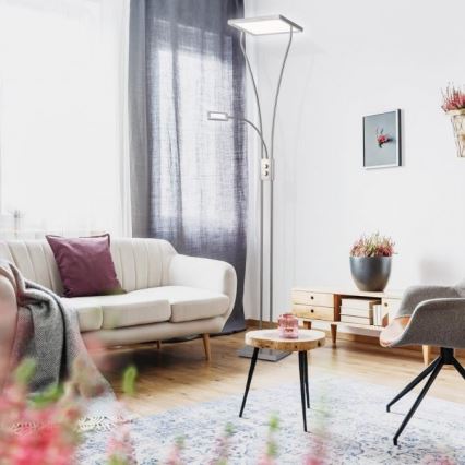 Leuchten Direkt 11722-55 - Lampă LED reglabilă MARIAN LED/33,5W/230V + LED/3,6W