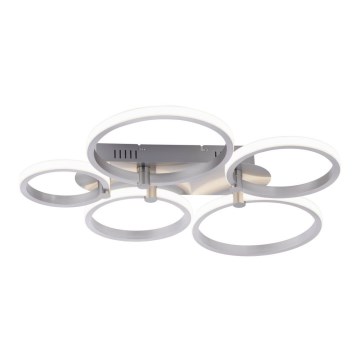 Leuchten Direkt 12112-55 - Lustră aplicată cu LED JOHANNA 2xLED/11,5W/230V+2xLED/9W+LED/7W