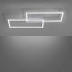 Leuchten Direkt 14140-55 - LED Plafonieră dimmabilă IVEN 2xLED/13,5W/230V + Telecomandă