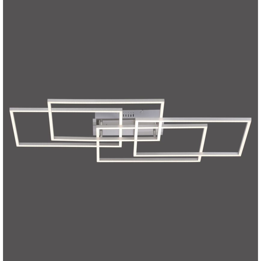Leuchten Direkt 14151-55 - LED Plafonieră dimmabilă IVEN 4xLED/12W/230V + telecomandă