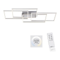 Leuchten Direkt 14151-55 - LED Plafonieră dimmabilă IVEN 4xLED/12W/230V + telecomandă