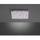 Leuchten Direkt 14670-55 - LED Plafonieră dimmabilă SPARKLE LED/12W/230V + telecomandă