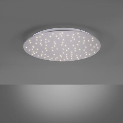 Leuchten Direkt 14673-55 - LED Plafonieră dimmabilă SPARKLE LED/18W/230V + telecomandă