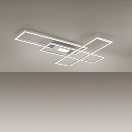 Leuchten Direkt 14693-55 - Plafonieră LED dimabilă ASMIN LED/48W/230V cu telecomandă