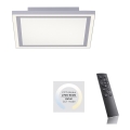 Leuchten Direkt 14850-16 - LED Lampă dimmabilă LED/17W/230V + LED/13W + telecomandă