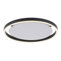 Leuchten Direkt 15391-13 - Plafonier LED dimabil RITUS LED/20W/230V negru