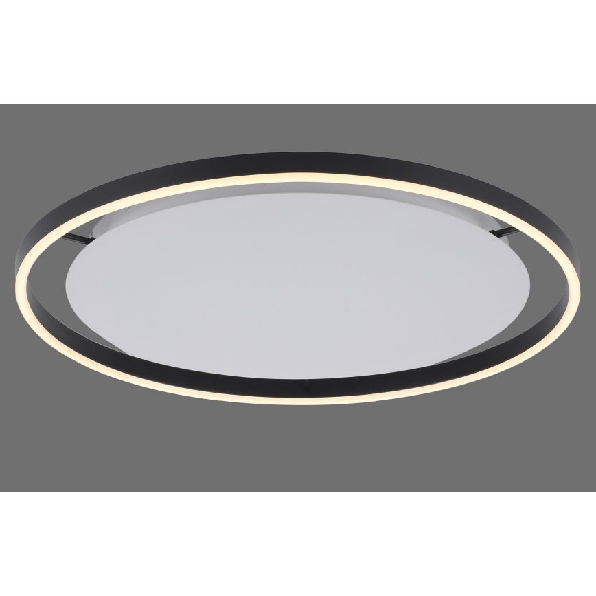 Leuchten Direkt 15392-13 - Plafonieră LED dimabilă RITUS LED/28W/230V neagră