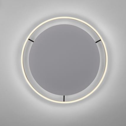 Leuchten Direkt 15392-13 - Plafonieră LED dimabilă RITUS LED/28W/230V neagră