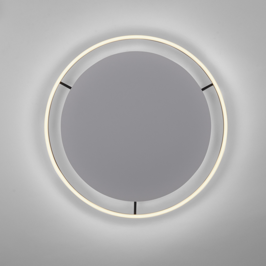 Leuchten Direkt 15392-13 - Plafonieră LED dimabilă RITUS LED/28W/230V neagră