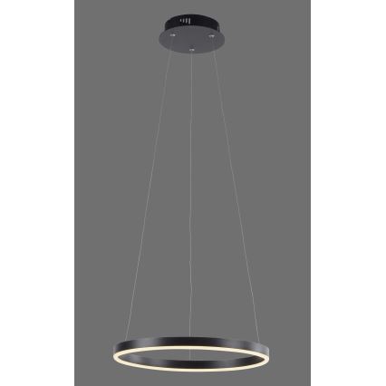 Leuchten Direkt 15393-13 - Candelabru LED cu intensitate reglabilă pe cablu RITUS LED/20W/230V negru